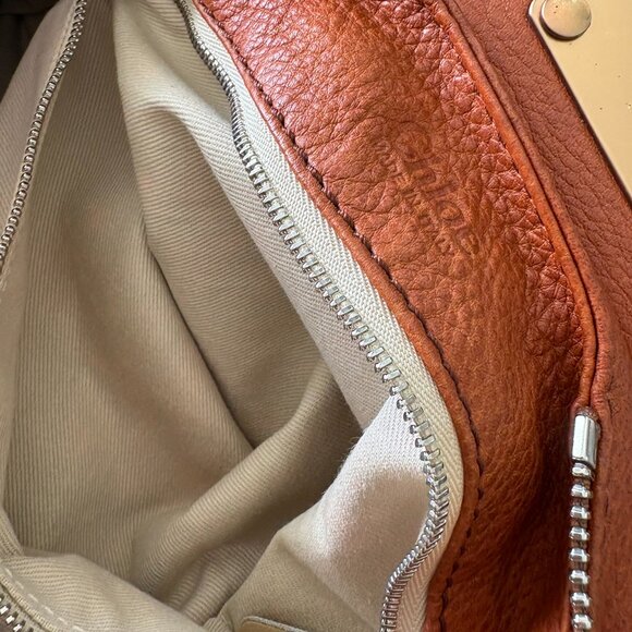 Chloe Vintage Paddington Satchel Calfskin Leather Ecureil Brown Medium - Picture 16 of 16